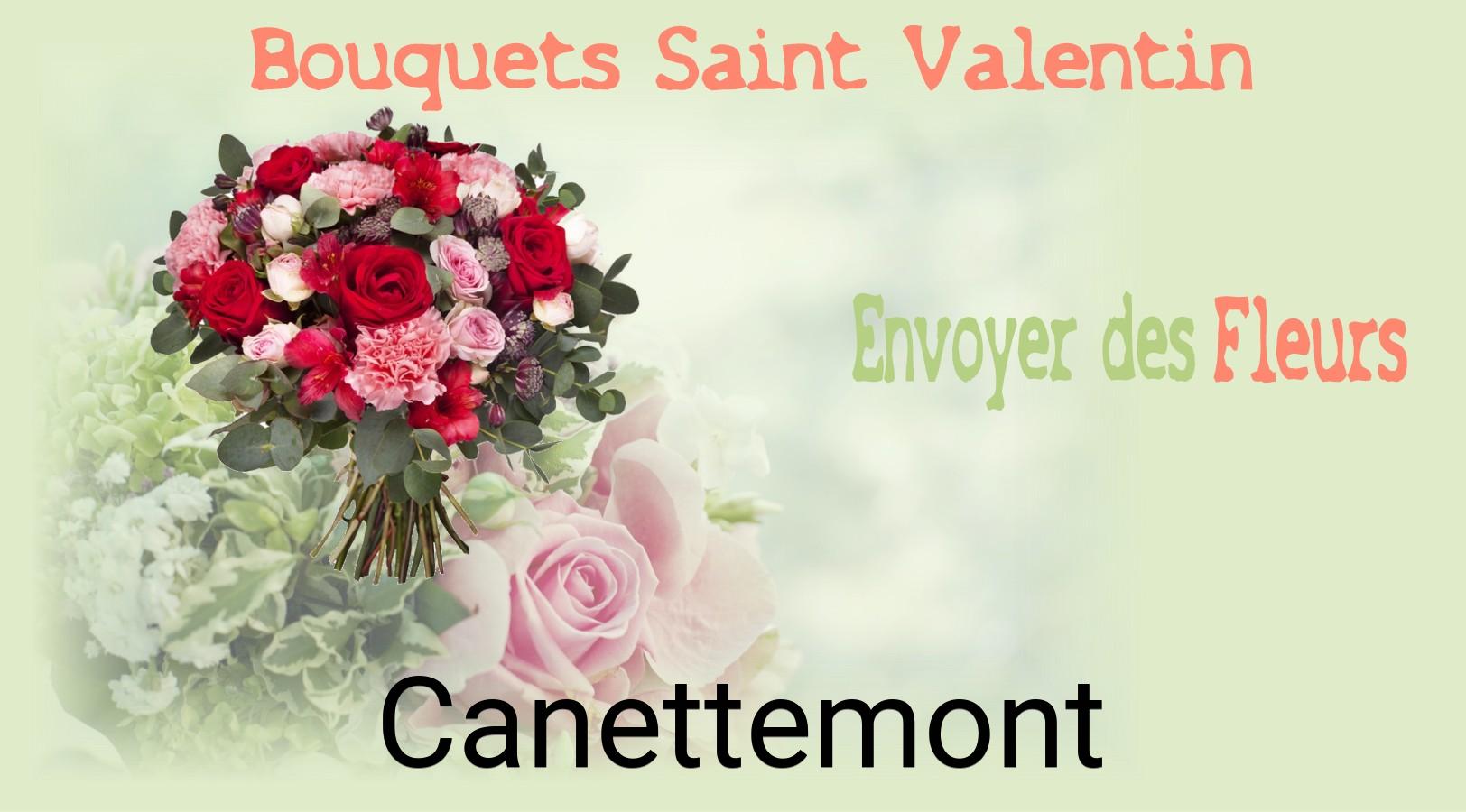 Roses de Saint-Valentin livrées à Canettemont